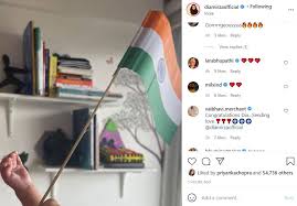 Dia Mirza shares glimpse of son Avyaan waving tricolour flag, says ‘May you always be Azaad’