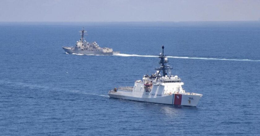 Beijing expresses anger after US warship transits Taiwan Strait