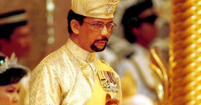 This is what the sultan is subject to Brunei Hassanal Bolkiah in his marriage