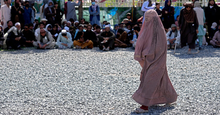 Afghanistan’s Taliban order women to cover up from head to toe