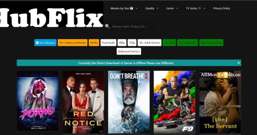 HubFlix 2022: Hubflix 300mb Movies Download Hollywood and Bollywood Movies