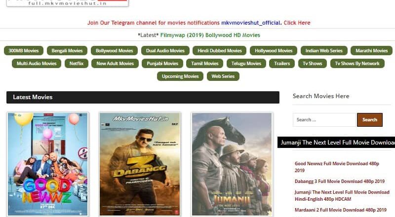 Mkvmovieshut – Movies Downloads and watch Online movies Website