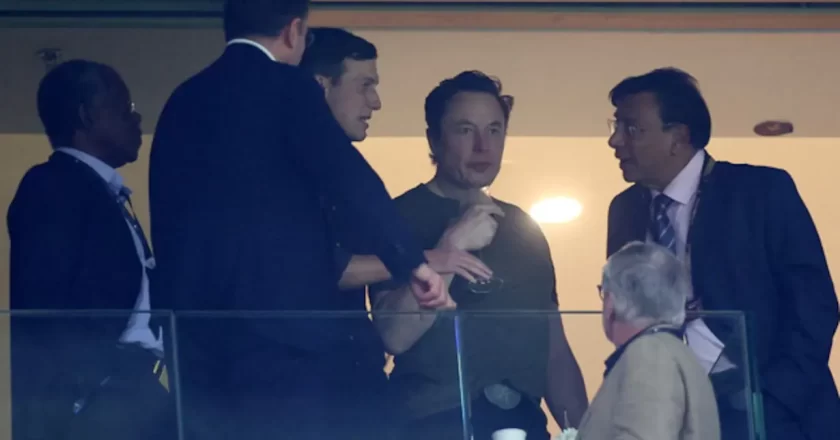 Photo Of Elon Musk With Jared Kushner At FIFA World Cup Final Goes Viral