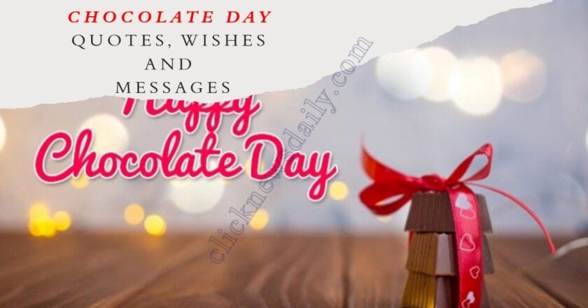 Chocolate Day Quotes, Wishes And Messages