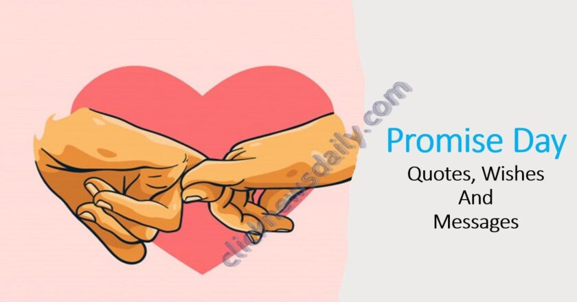 Promise Day Quotes, Wishes And Messages