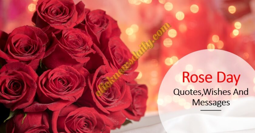 Rose Day Quotes,Wishes And Messages