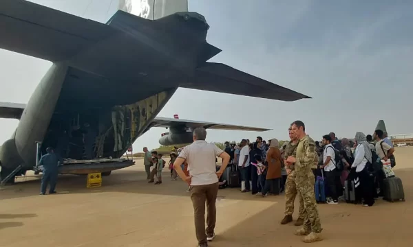 Sudan crisis: Turkish evacuation plane shot at after ceasefire