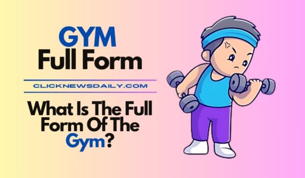 GYM Full Form: What Is The Full Form Of The Gym?