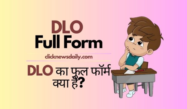 DLO Full Form: DLO का फुल फॉर्म क्या है?